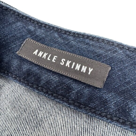 Torrid Ankle Skinny Jeans Size 20 Women'‎ s Blue Stretch 5 Pockets - Picture 7 of 7